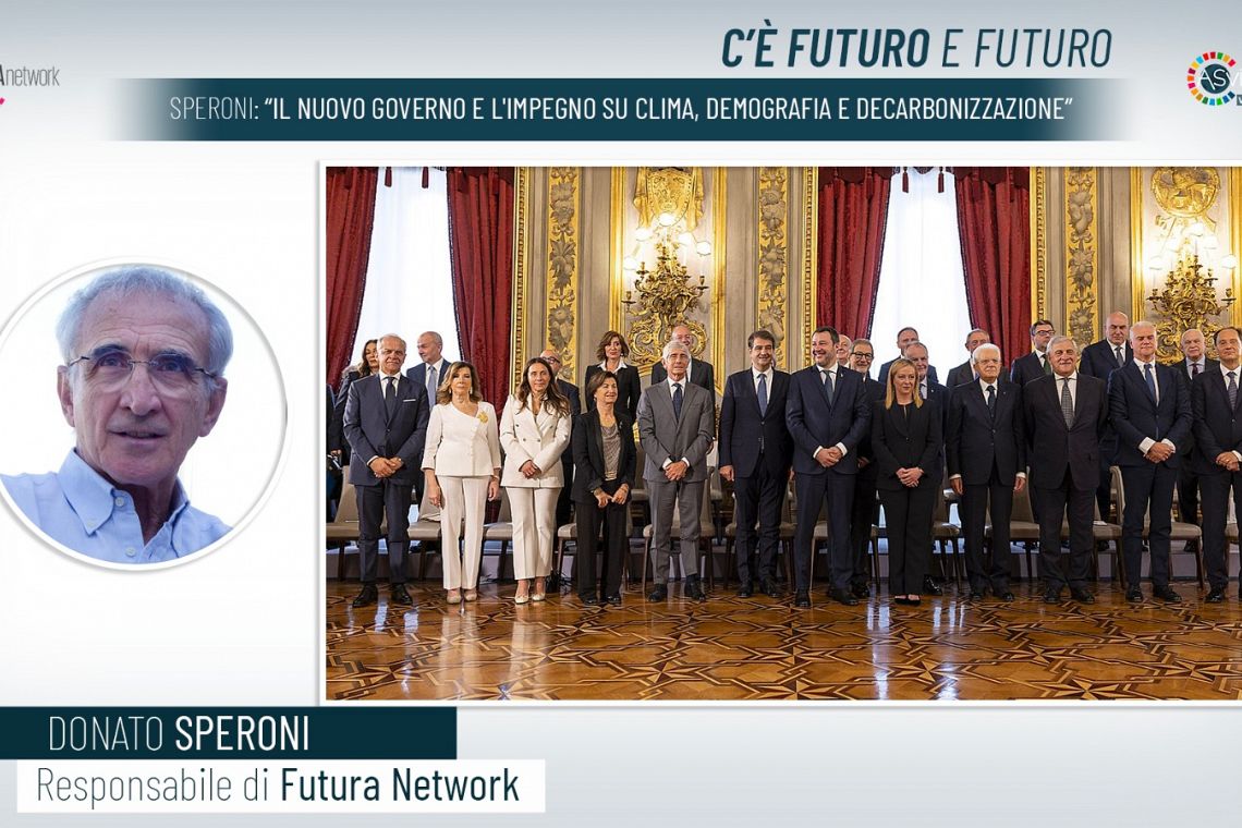 Speroni: “Il nuovo governo e l'impegno su clima, demografia e decarbonizzazione”