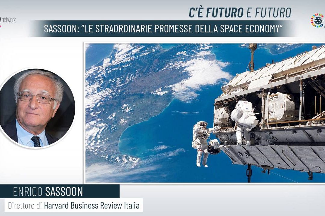 Sassoon: “Le straordinarie promesse della Space Economy”