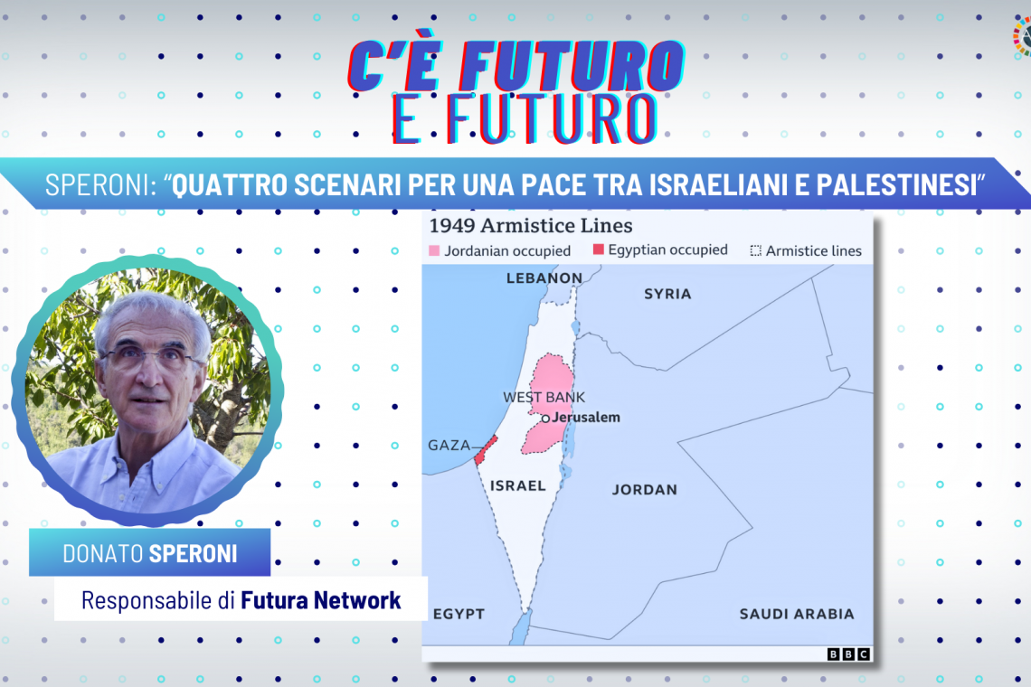 Speroni: ”Quattro scenari per una pace tra israeliani e palestinesi”
