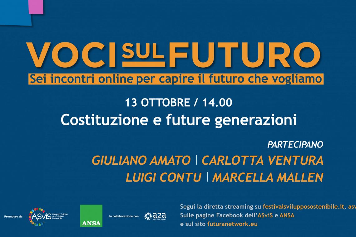 Costituzione e future generazioni. Rivedi la puntata con Giuliano Amato