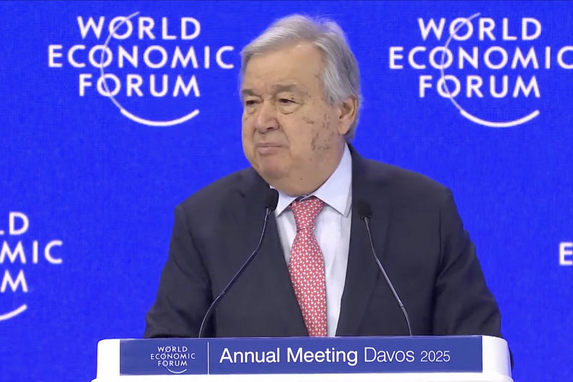 Guterres a Davos: il mostro di Frankenstein è diventato padrone