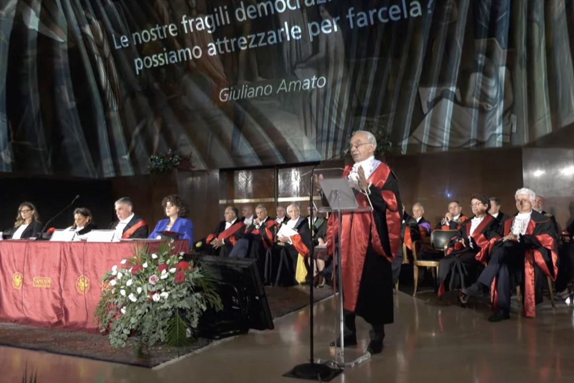 Amato: il cambiamento climatico mette alla prova la sopravvivenza delle democrazie