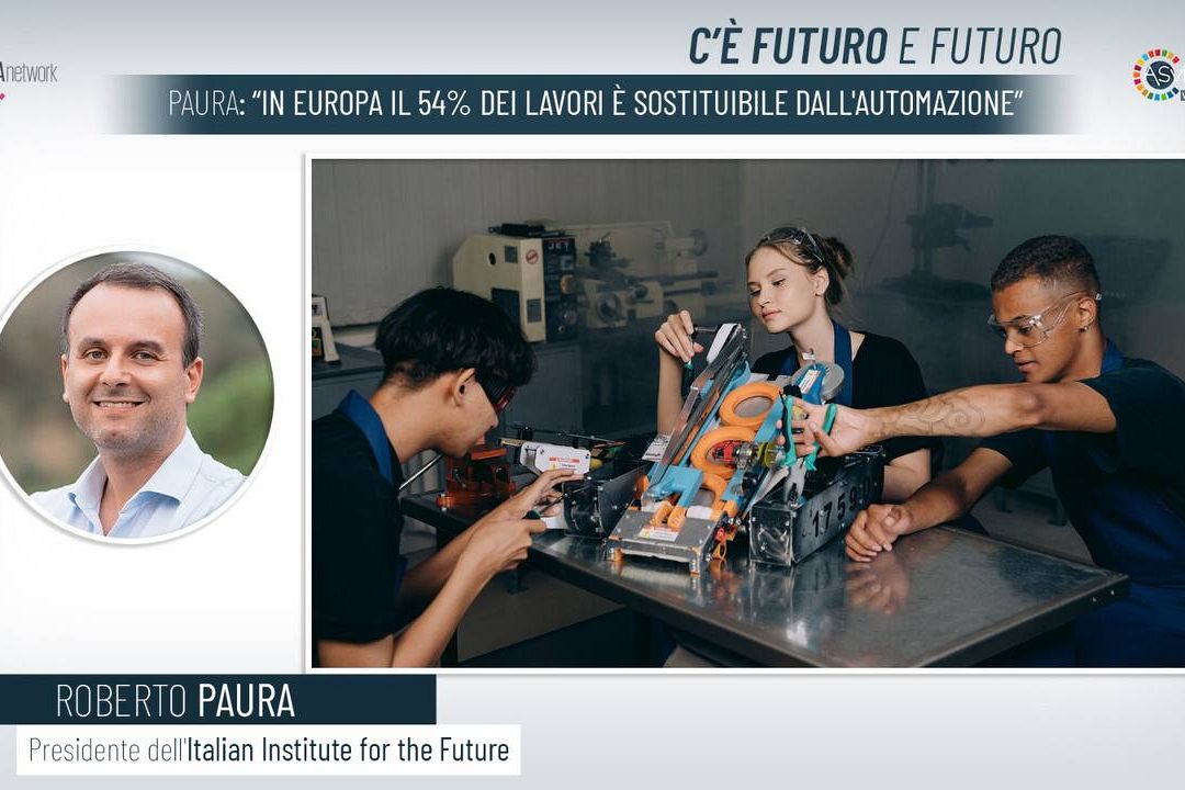 Paura: “In Europa il 54% dei lavori è sostituibile dall'automazione”