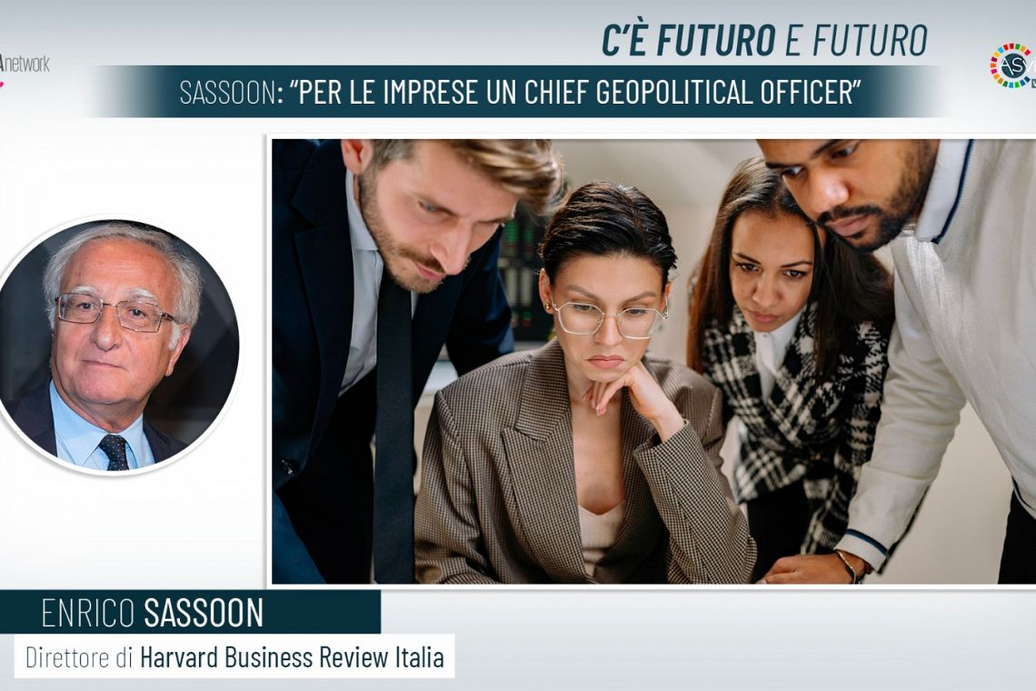Sassoon: “Per le imprese un chief geopolitical officer”
