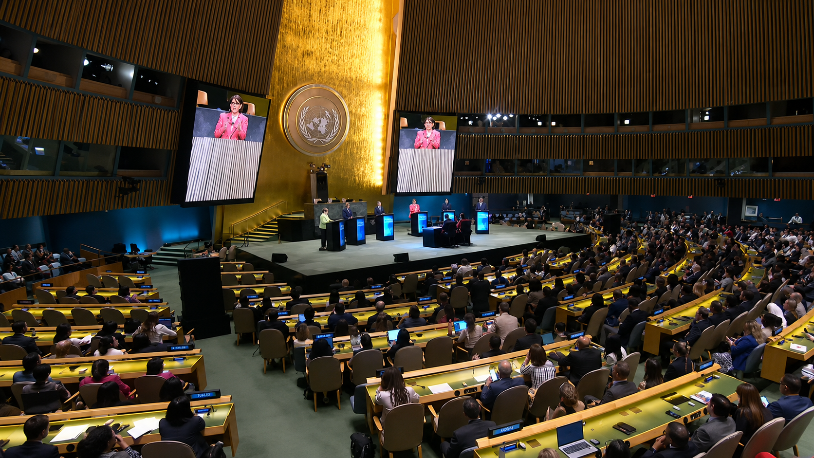 “Town hall” con i sei candidati alla carica di segretaria/o generale dell’Onu